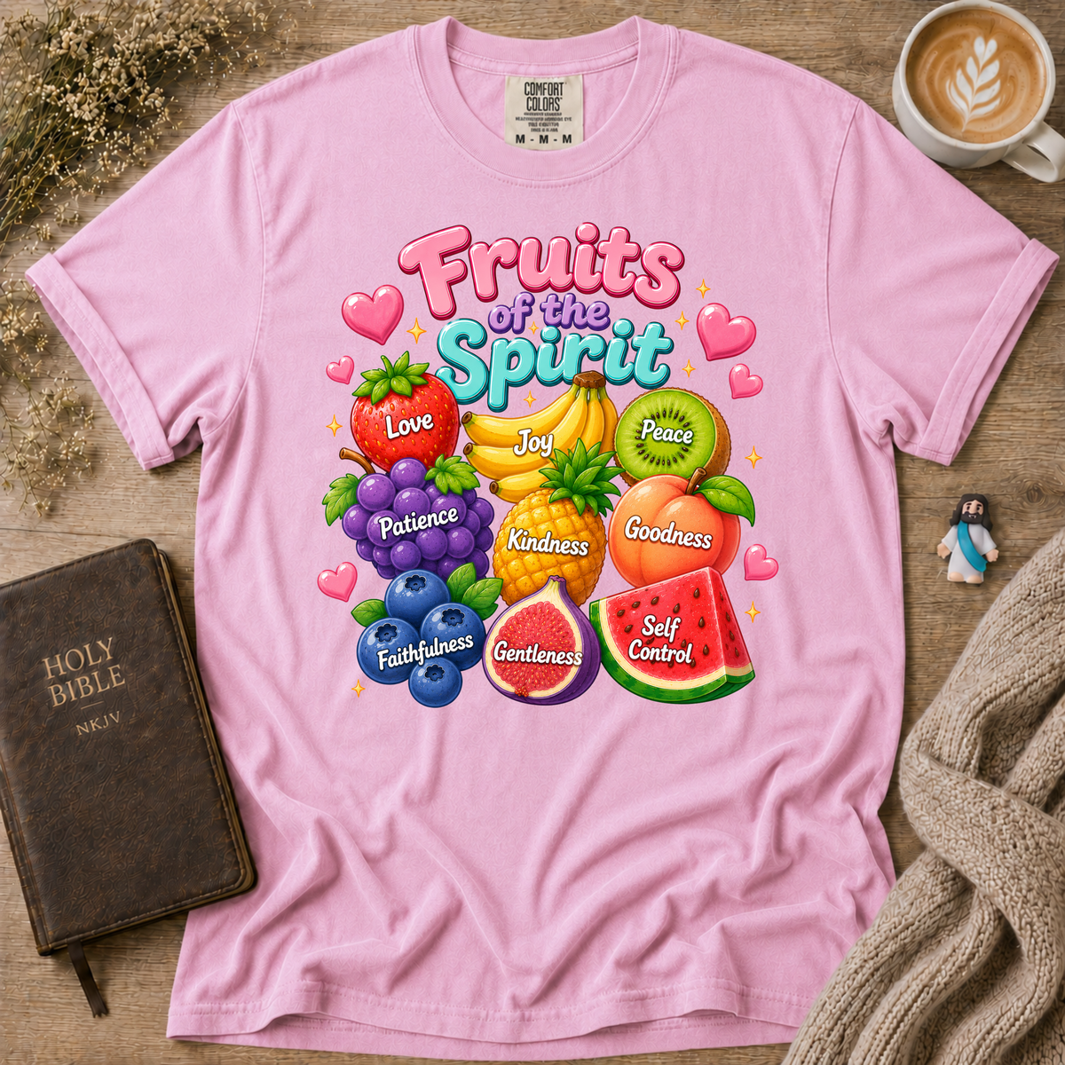 Fruits Of The Spirit T-Shirt | Christian Faith Graphic Tee