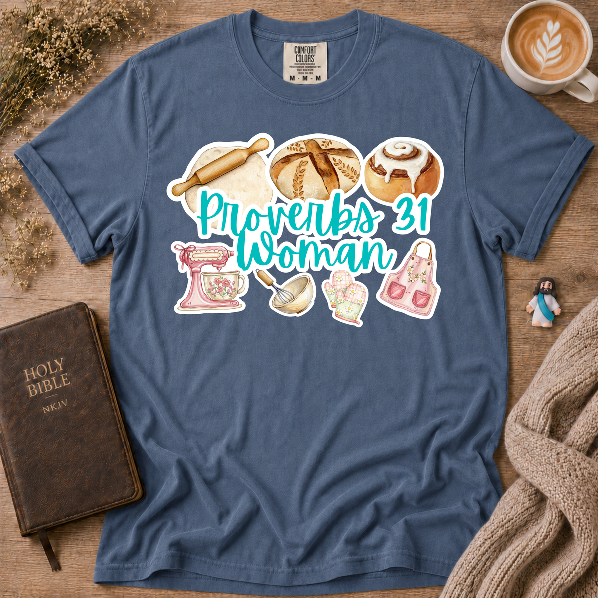 Proverbs 31 Woman T-Shirt | Christian Faith Graphic Tee