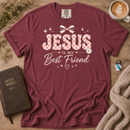Jesus is My Best Friend T-Shirt | Christian Faith Graphic Tee