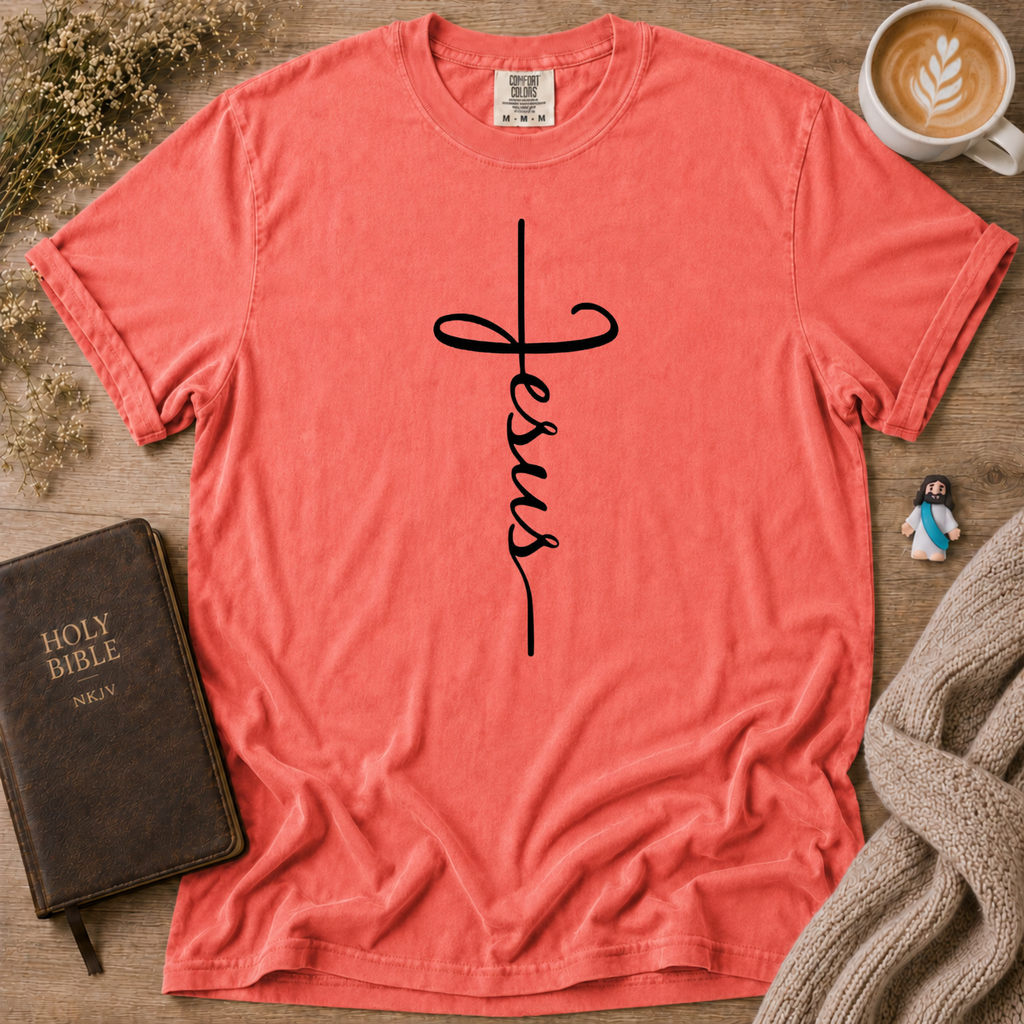 Jesus Cross T-Shirt | Christian Faith Graphic Tee