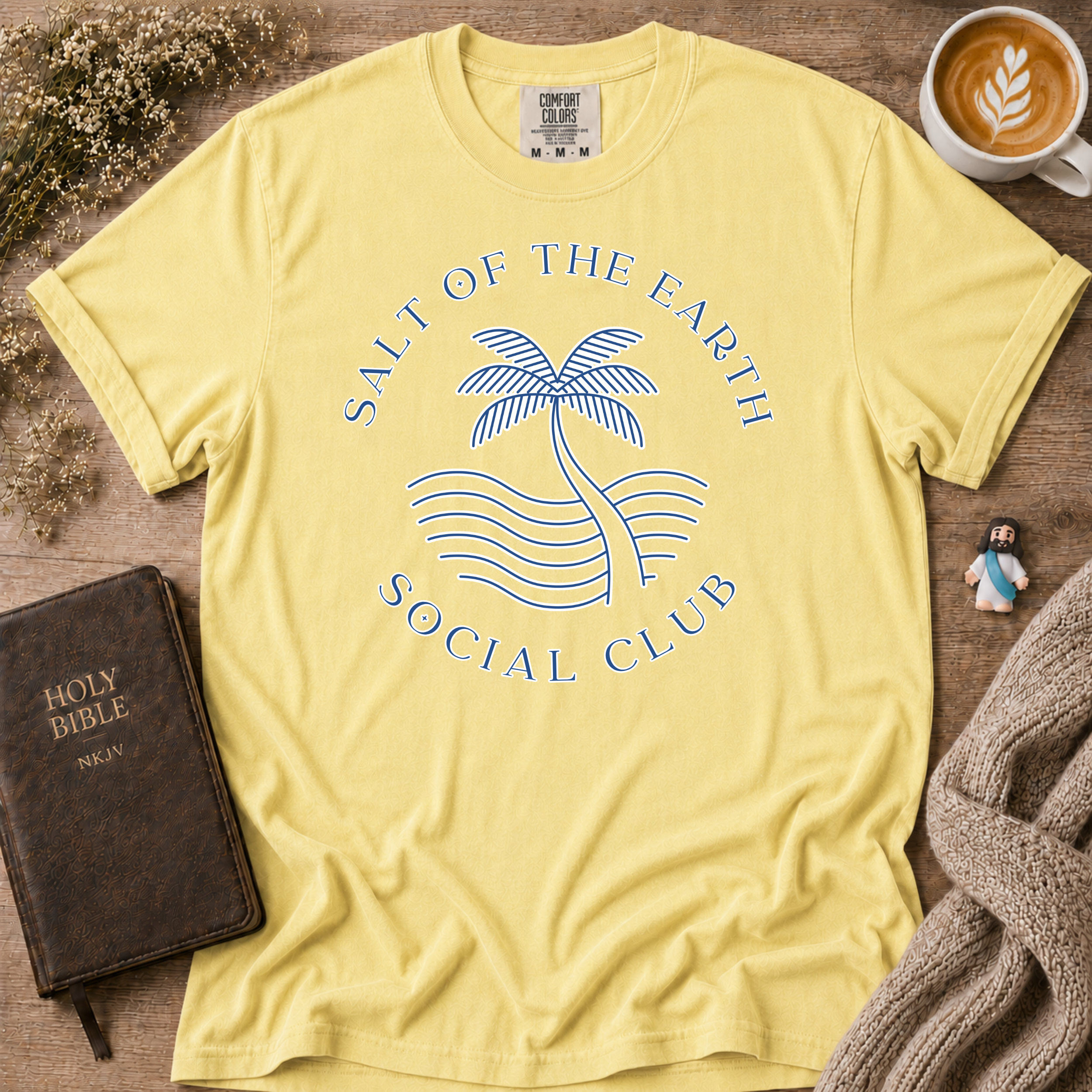 Salt Of The Earth Social Club T-Shirt | Christian Faith Graphic Tee