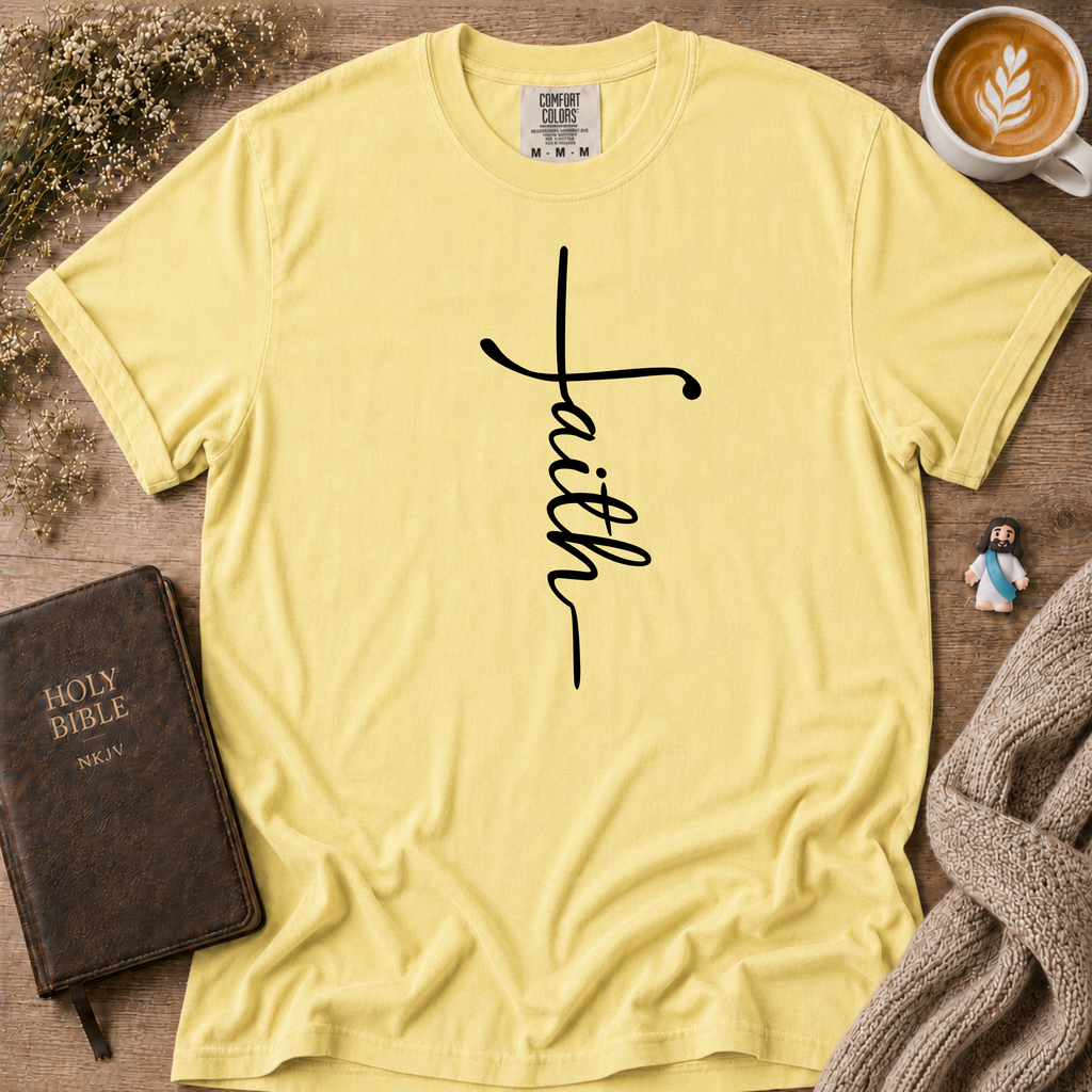 Faith Cross T-Shirt | Christian Faith Graphic Tee