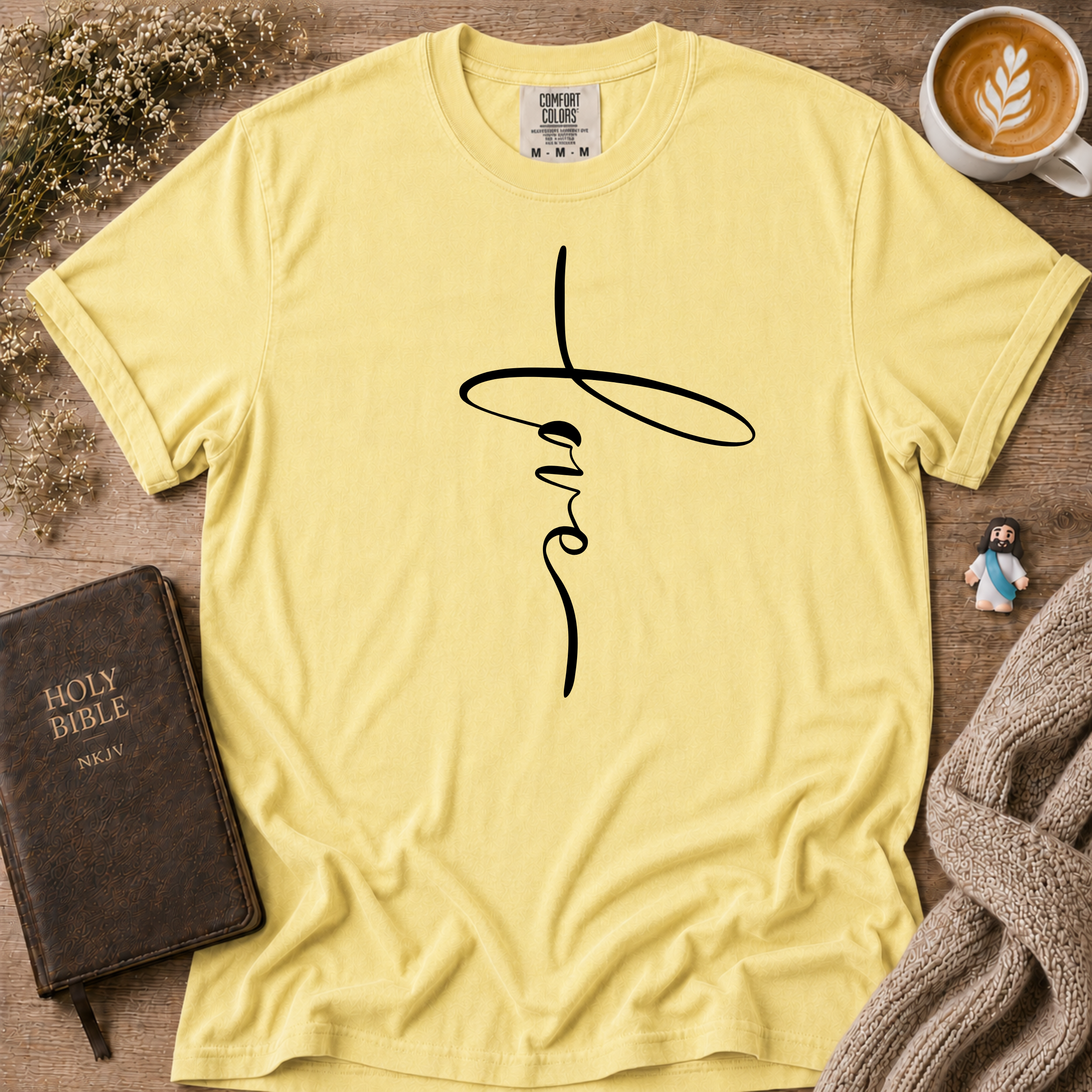 Love Cross T-Shirt | Christian Faith Graphic Tee