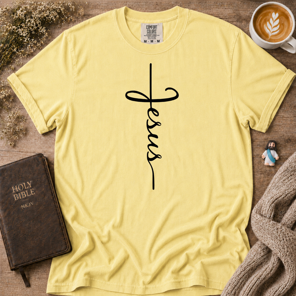 Jesus Cross T-Shirt | Christian Faith Graphic Tee