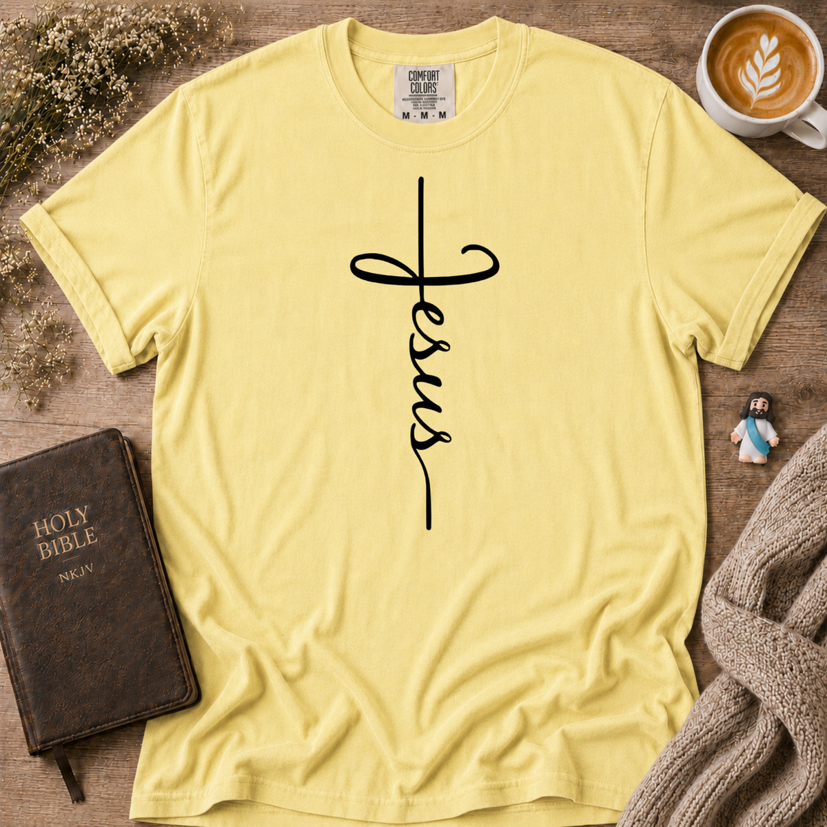 Jesus Cross T-Shirt | Christian Faith Graphic Tee