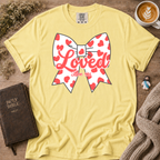 Red Polka Dot Bow T-Shirt | Christian Faith Graphic Tee