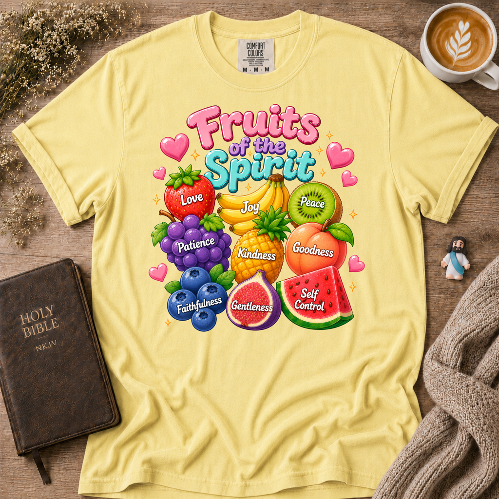 Fruits Of The Spirit T-Shirt | Christian Faith Graphic Tee