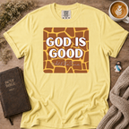 God Is Good Giraffe T-Shirt | Christian Faith Graphic Tee