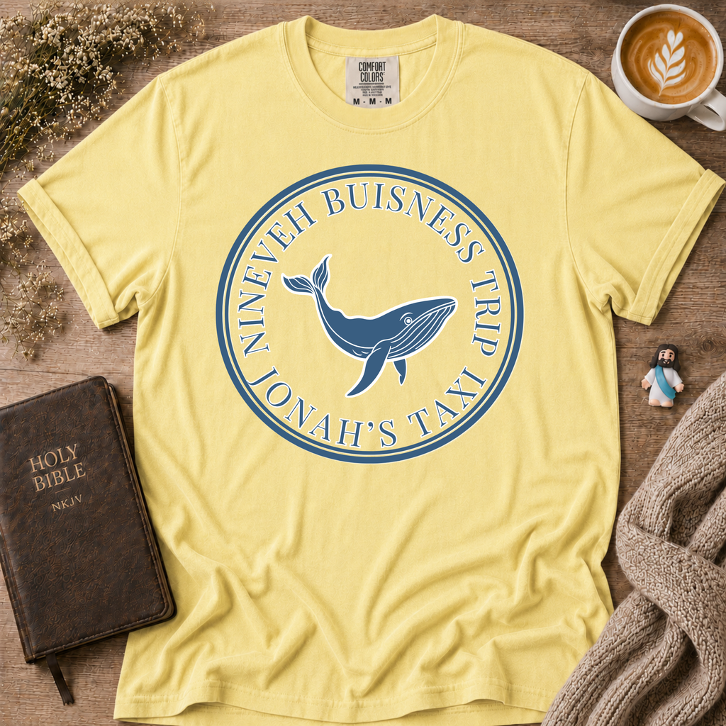 Jonah's Taxi T-Shirt | Christian Faith Graphic Tee