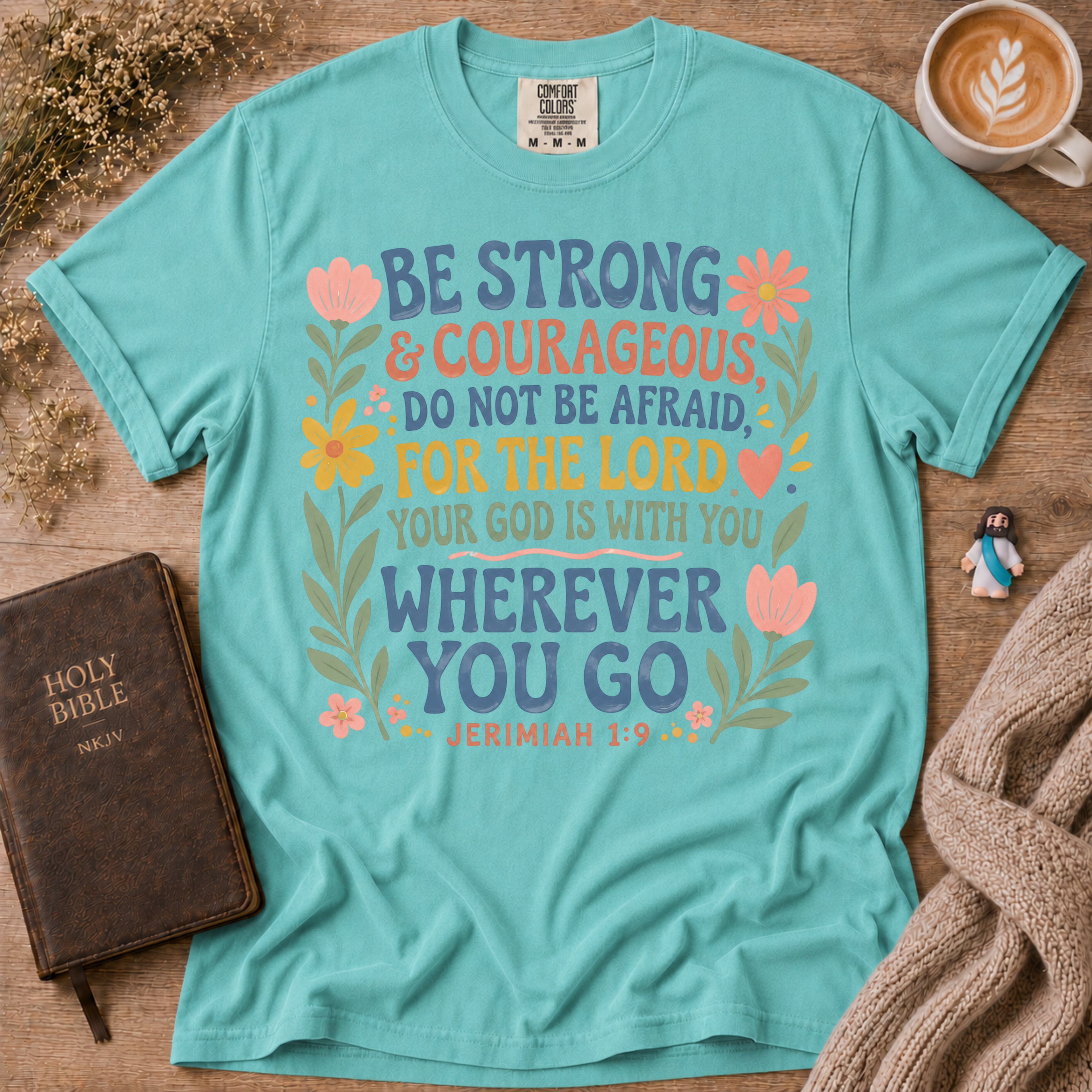 Jerimiah 1:9 T-Shirt | Christian Faith Graphic Tee