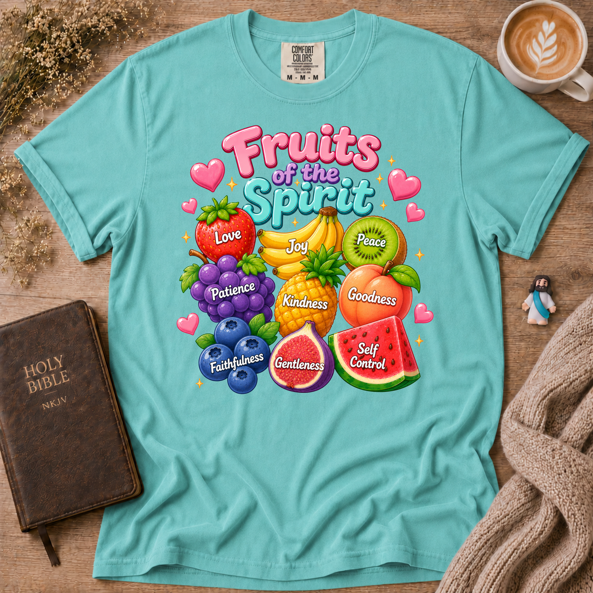 Fruits Of The Spirit T-Shirt | Christian Faith Graphic Tee
