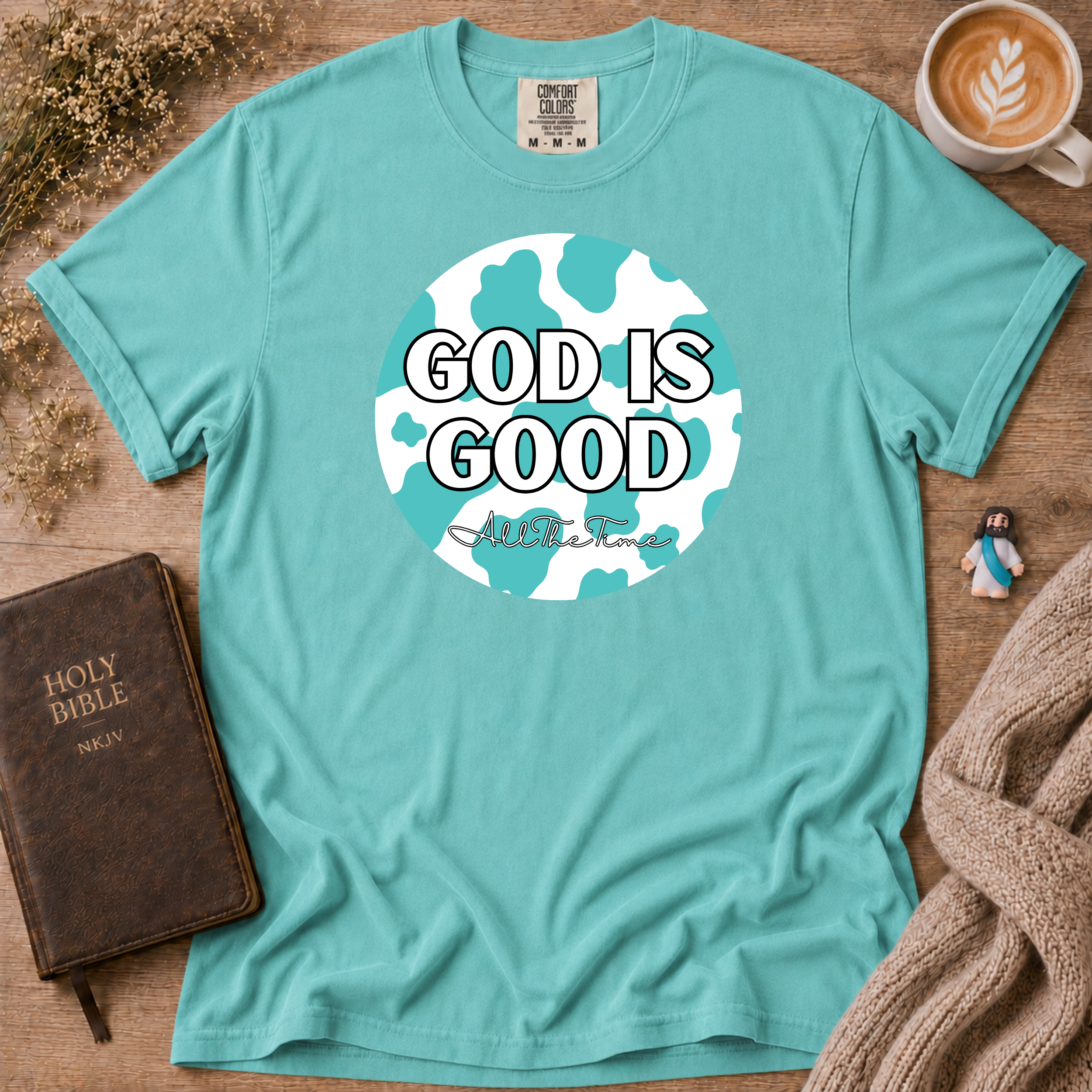 God Is Good Moo-Moo T-Shirt | Christian Faith Graphic Tee