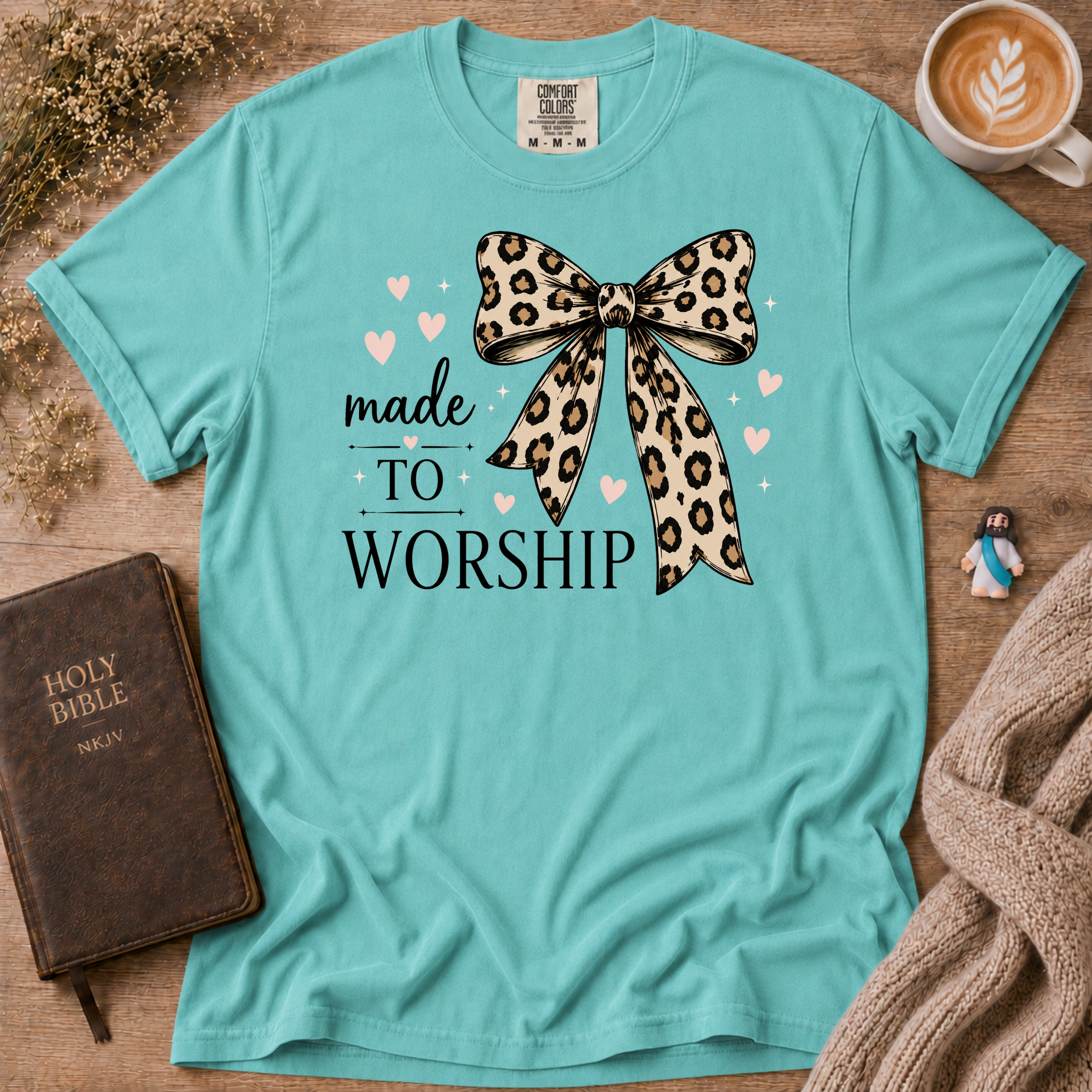 Made to Worship T-Shirt | Christian Faith Graphic Tee