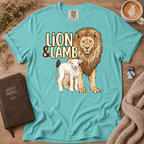 Lion&Lamb Logo T-Shirt | Christian Faith Graphic Tee