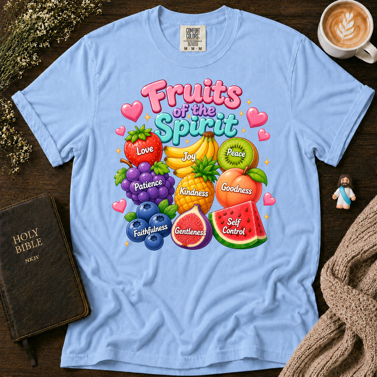 Fruits Of The Spirit T-Shirt | Christian Faith Graphic Tee