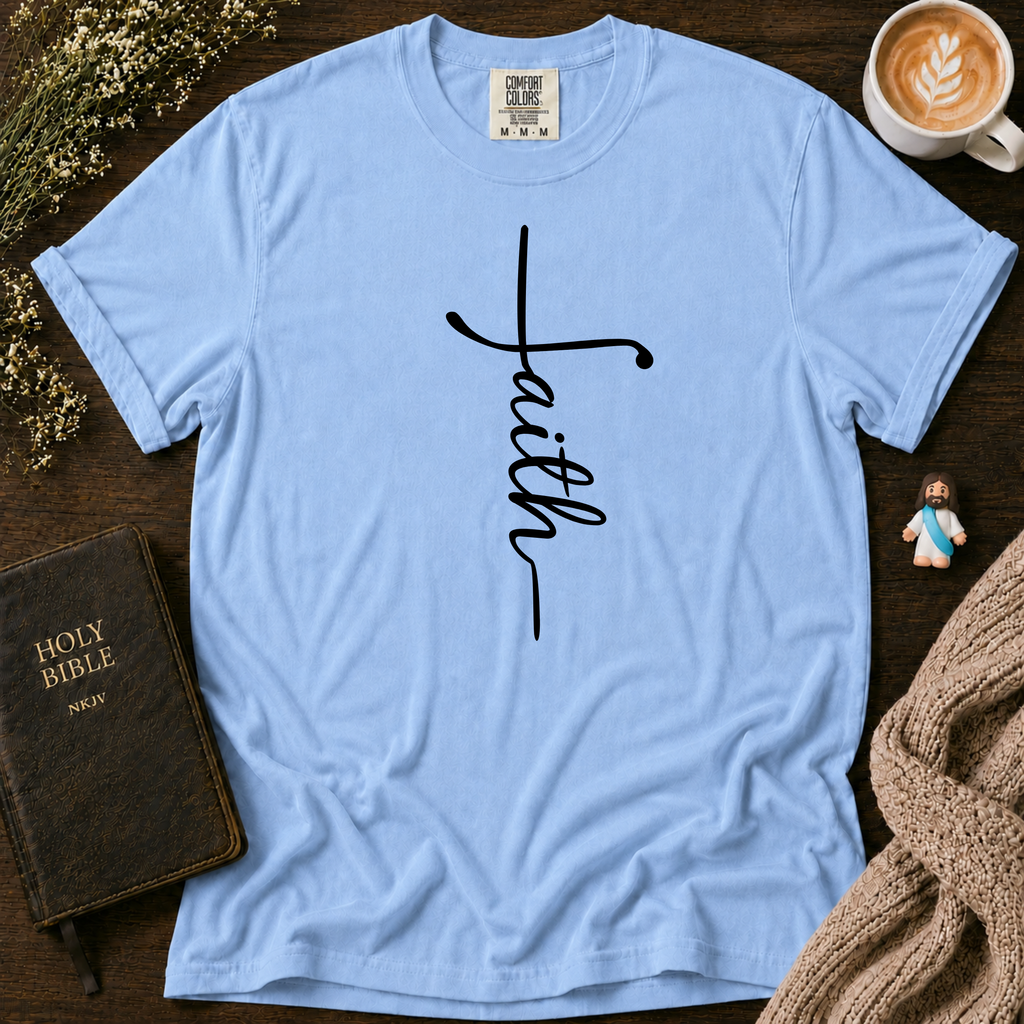 Faith Cross T-Shirt | Christian Faith Graphic Tee