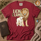 Lion&Lamb Logo T-Shirt | Christian Faith Graphic Tee
