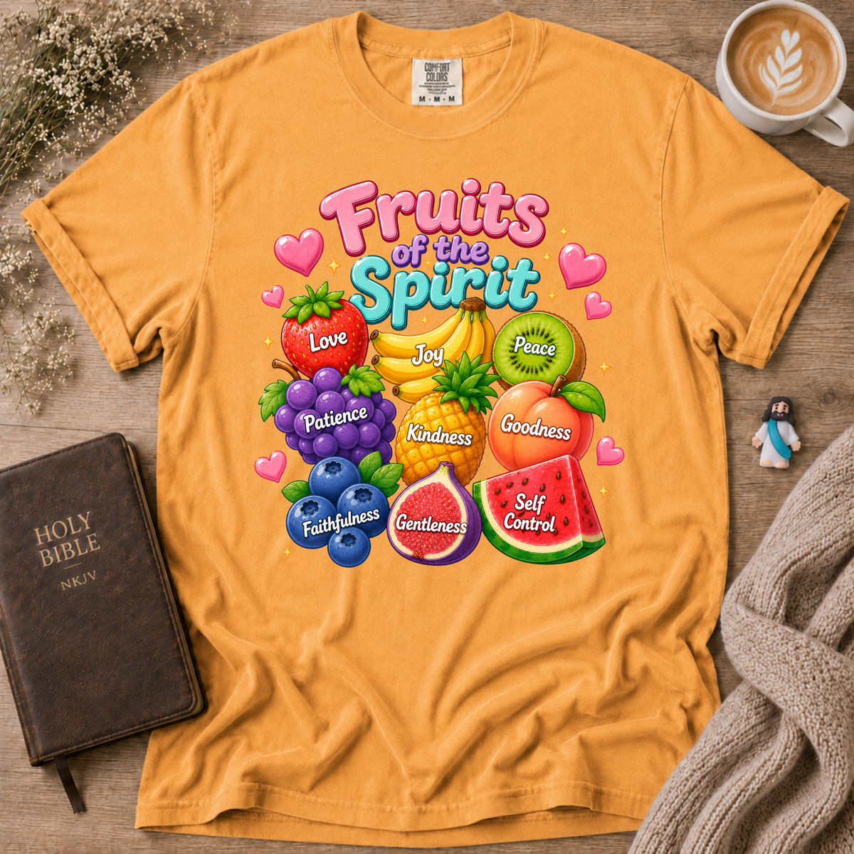 Fruits Of The Spirit T-Shirt | Christian Faith Graphic Tee