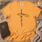 Love Cross T-Shirt | Christian Faith Graphic Tee