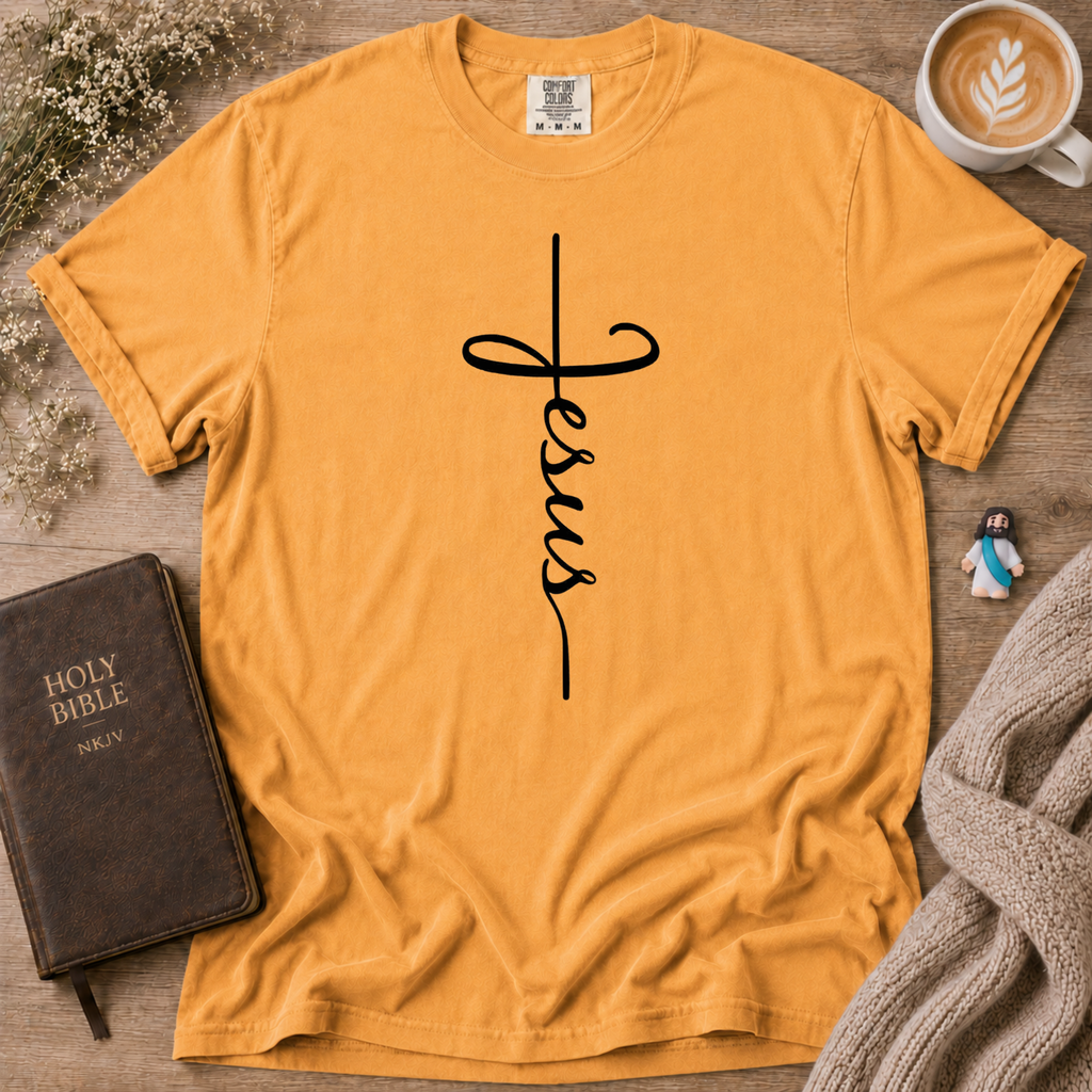 Jesus Cross T-Shirt | Christian Faith Graphic Tee