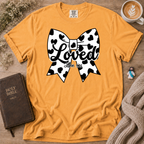 Cowgirl Polka Dot Bow T-Shirt | Christian Faith Graphic Tee