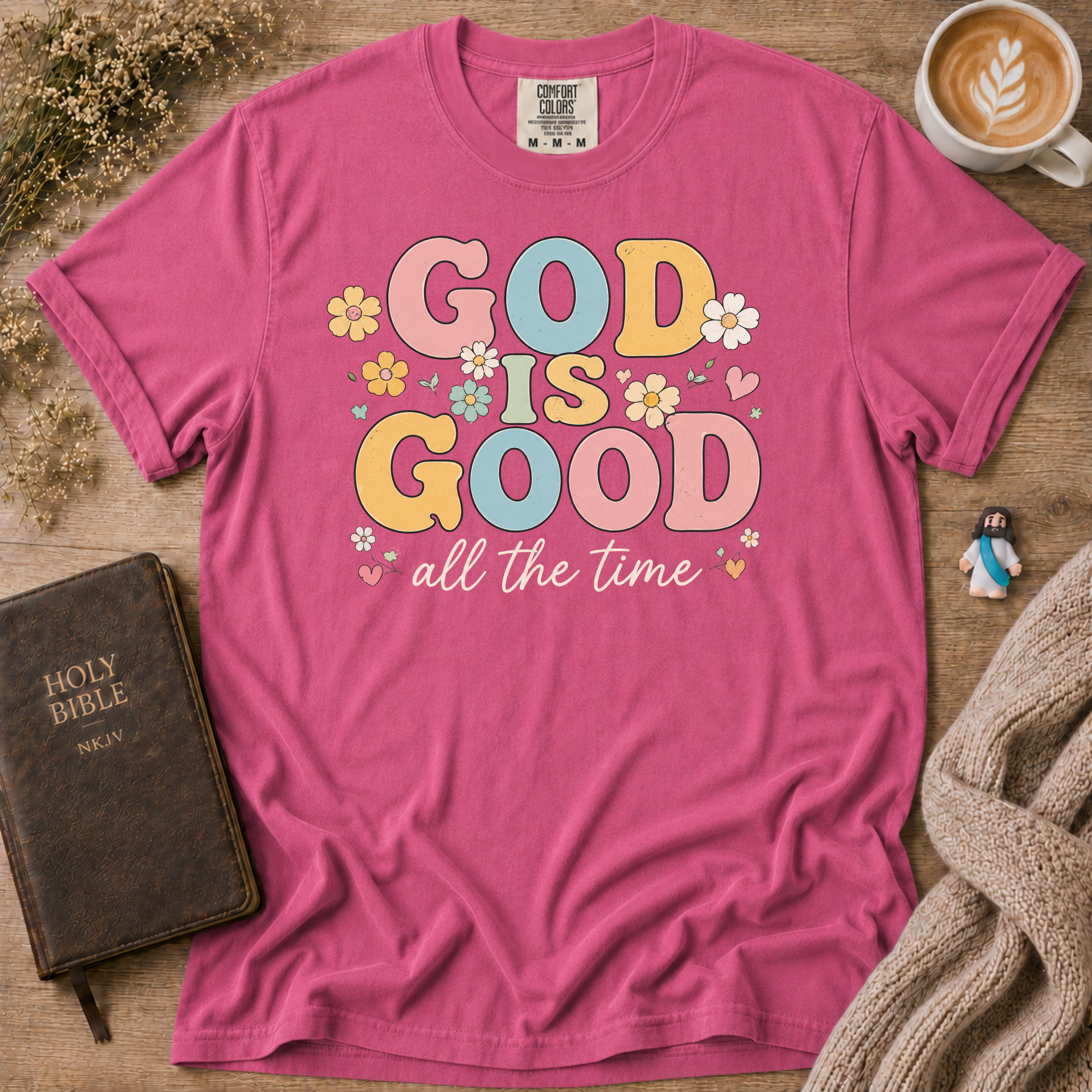 God Is Good T-Shirt | Christian Faith Graphic Tee