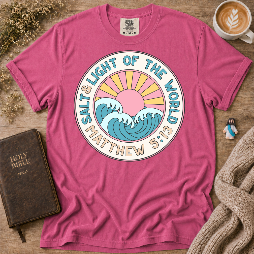Salt & Light T-Shirt | Christian Faith Graphic Tee