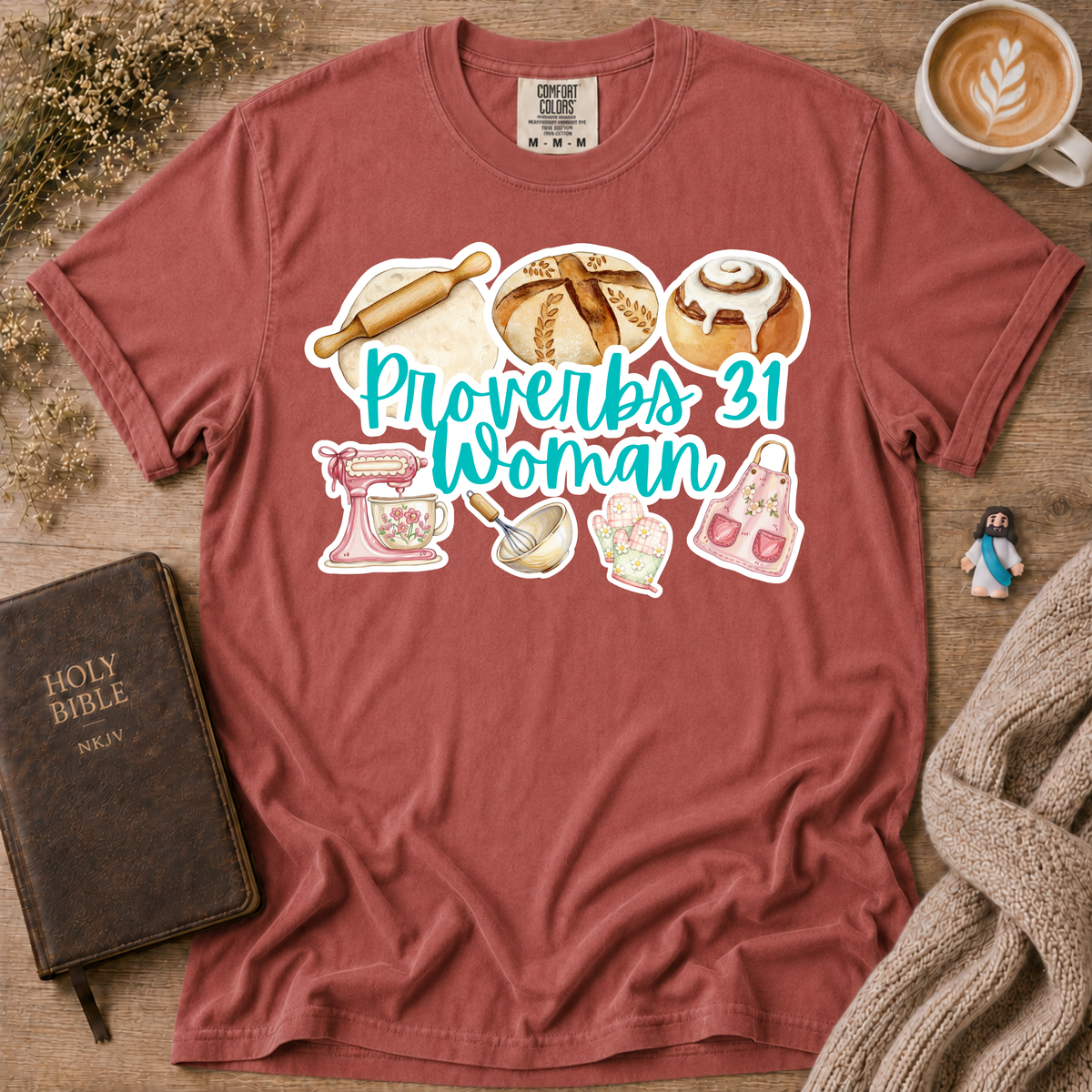 Proverbs 31 Woman T-Shirt | Christian Faith Graphic Tee
