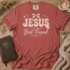 Jesus is My Best Friend T-Shirt | Christian Faith Graphic Tee
