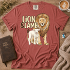 Lion&Lamb Logo T-Shirt | Christian Faith Graphic Tee
