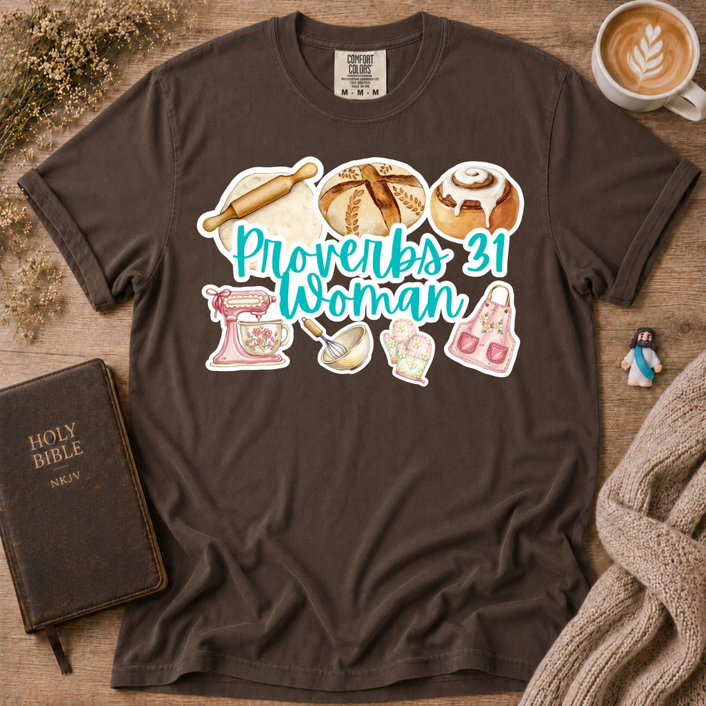 Proverbs 31 Woman T-Shirt | Christian Faith Graphic Tee