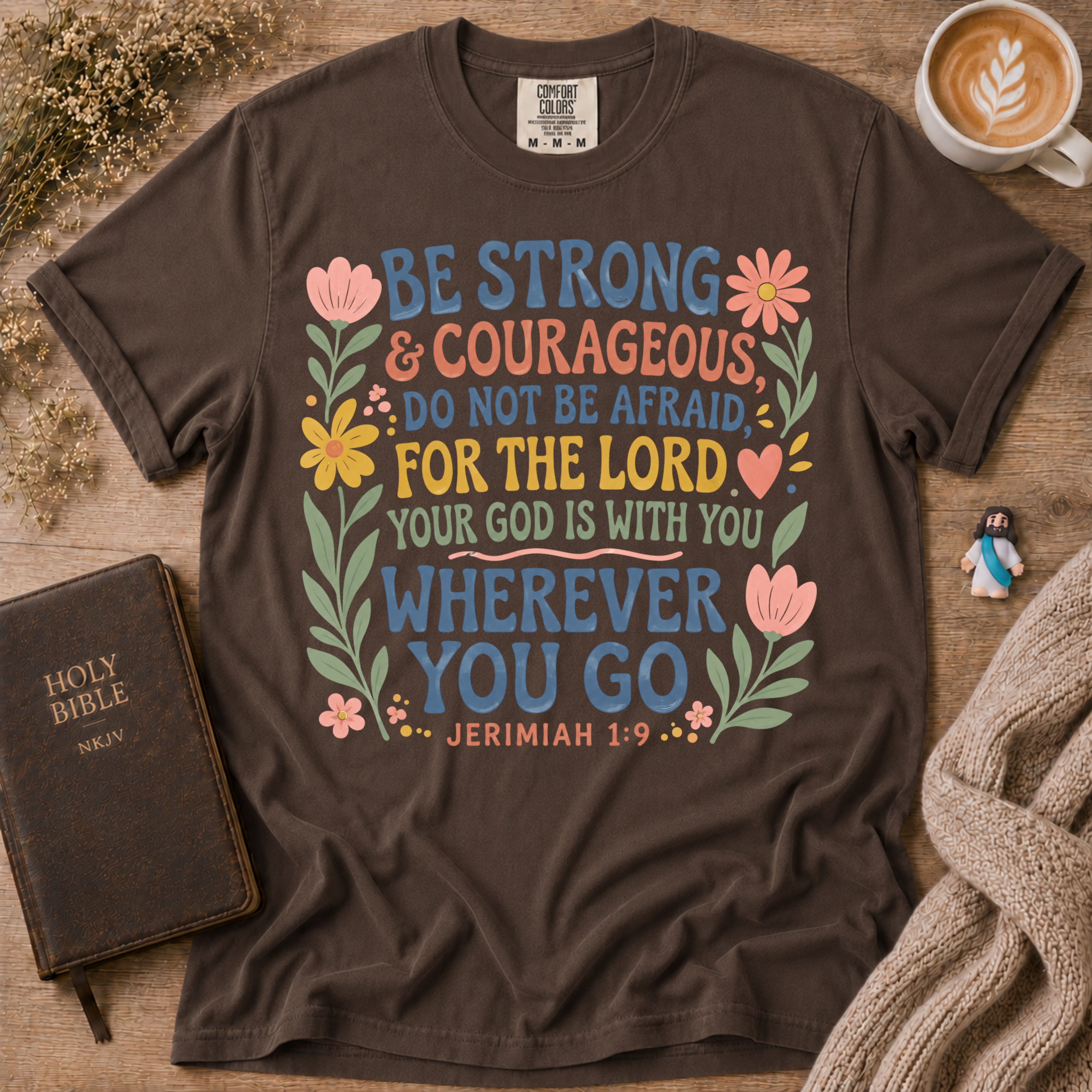 Jerimiah 1:9 T-Shirt | Christian Faith Graphic Tee