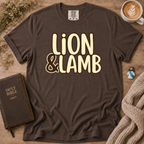 Lion&Lamb Name T-Shirt | Christian Faith Graphic Tee