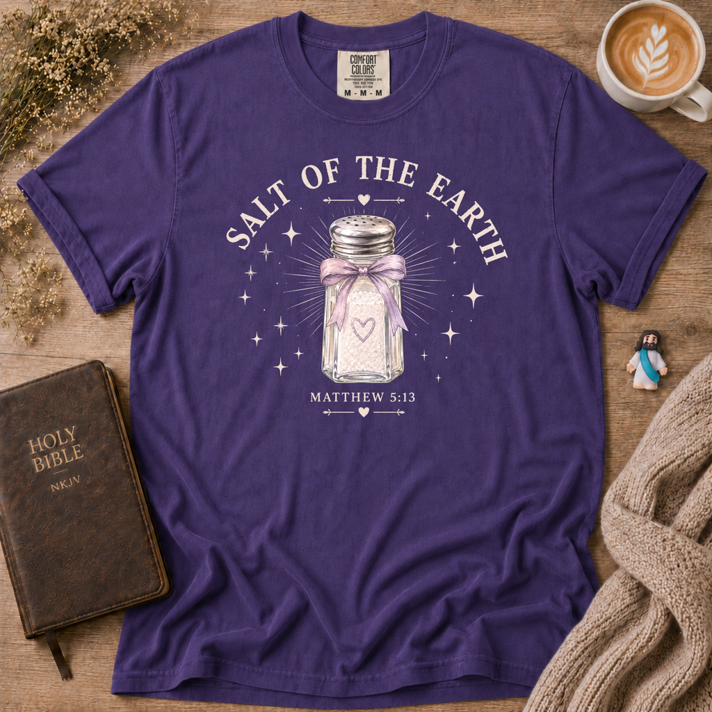 Salt Of The Earth T-Shirt | Christian Faith Graphic Tee