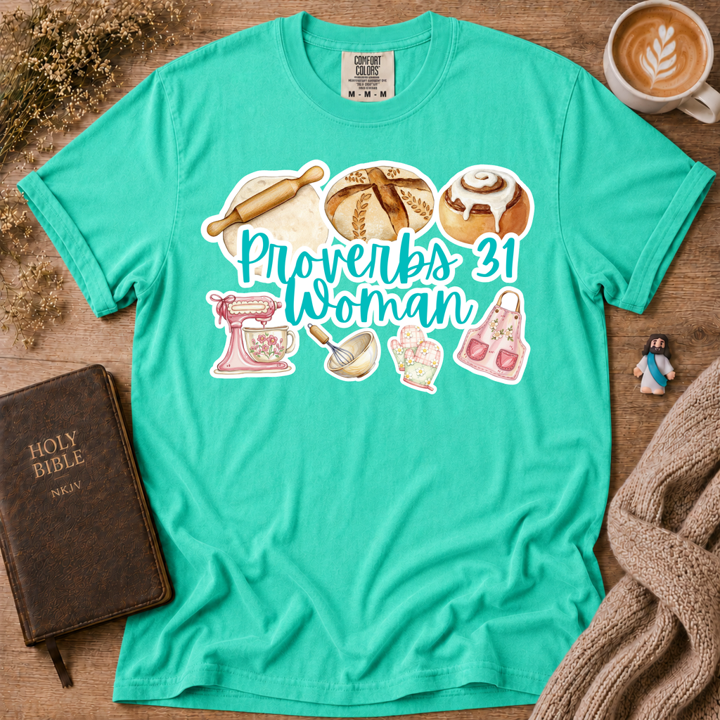 Proverbs 31 Woman T-Shirt | Christian Faith Graphic Tee