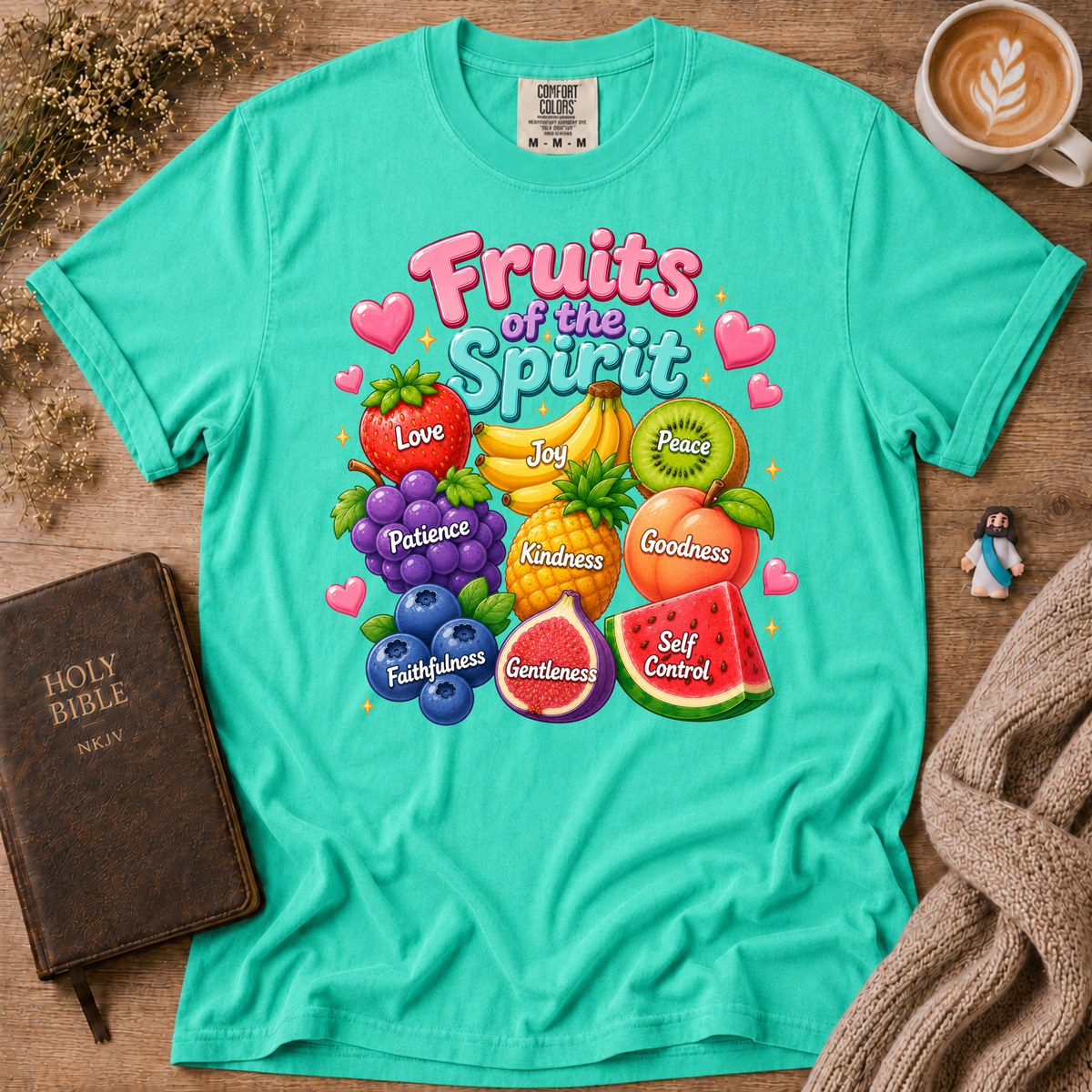 Fruits Of The Spirit T-Shirt | Christian Faith Graphic Tee