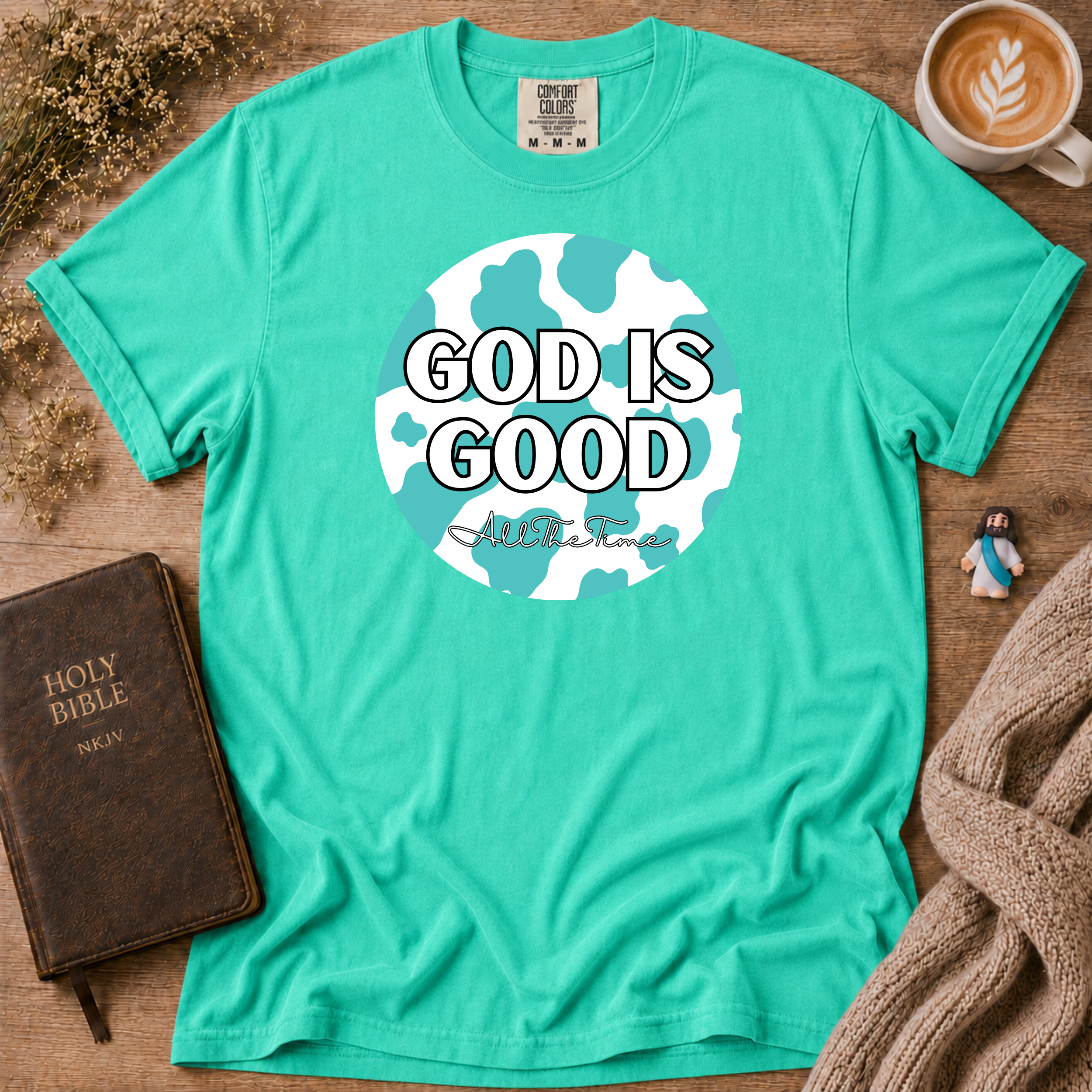 God Is Good Moo-Moo T-Shirt | Christian Faith Graphic Tee