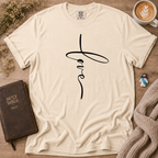 Love Cross T-Shirt | Christian Faith Graphic Tee