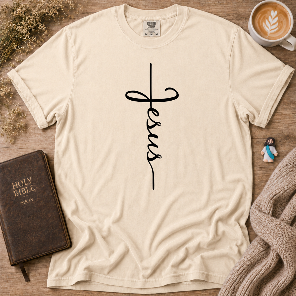 Jesus Cross T-Shirt | Christian Faith Graphic Tee