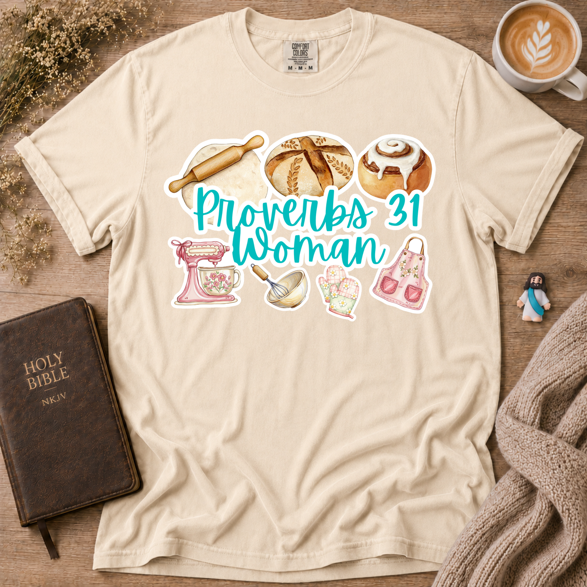 Proverbs 31 Woman T-Shirt | Christian Faith Graphic Tee