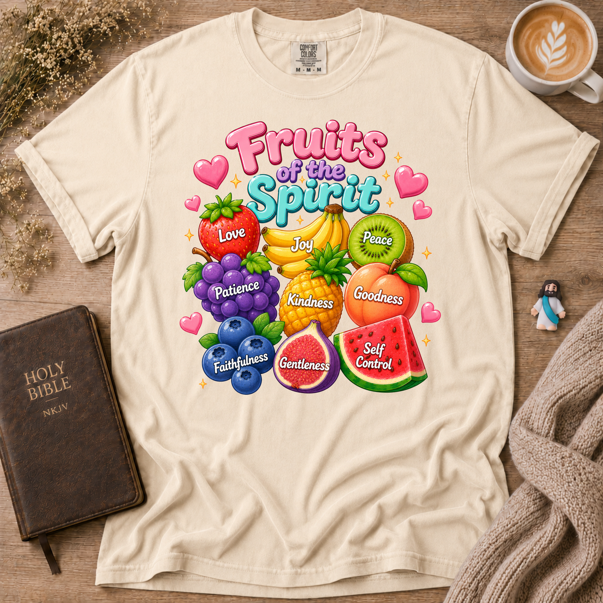 Fruits Of The Spirit T-Shirt | Christian Faith Graphic Tee