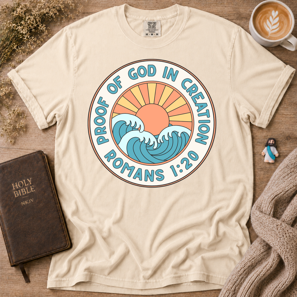 Proof Of God T-Shirt | Christian Faith Graphic Tee