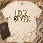 Lion&Lamb Name T-Shirt | Christian Faith Graphic Tee