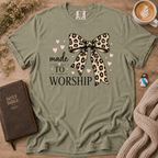 Made to Worship T-Shirt | Christian Faith Graphic Tee
