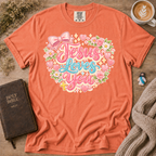 Jesus Loves You T-Shirt | Christian Faith Graphic Tee
