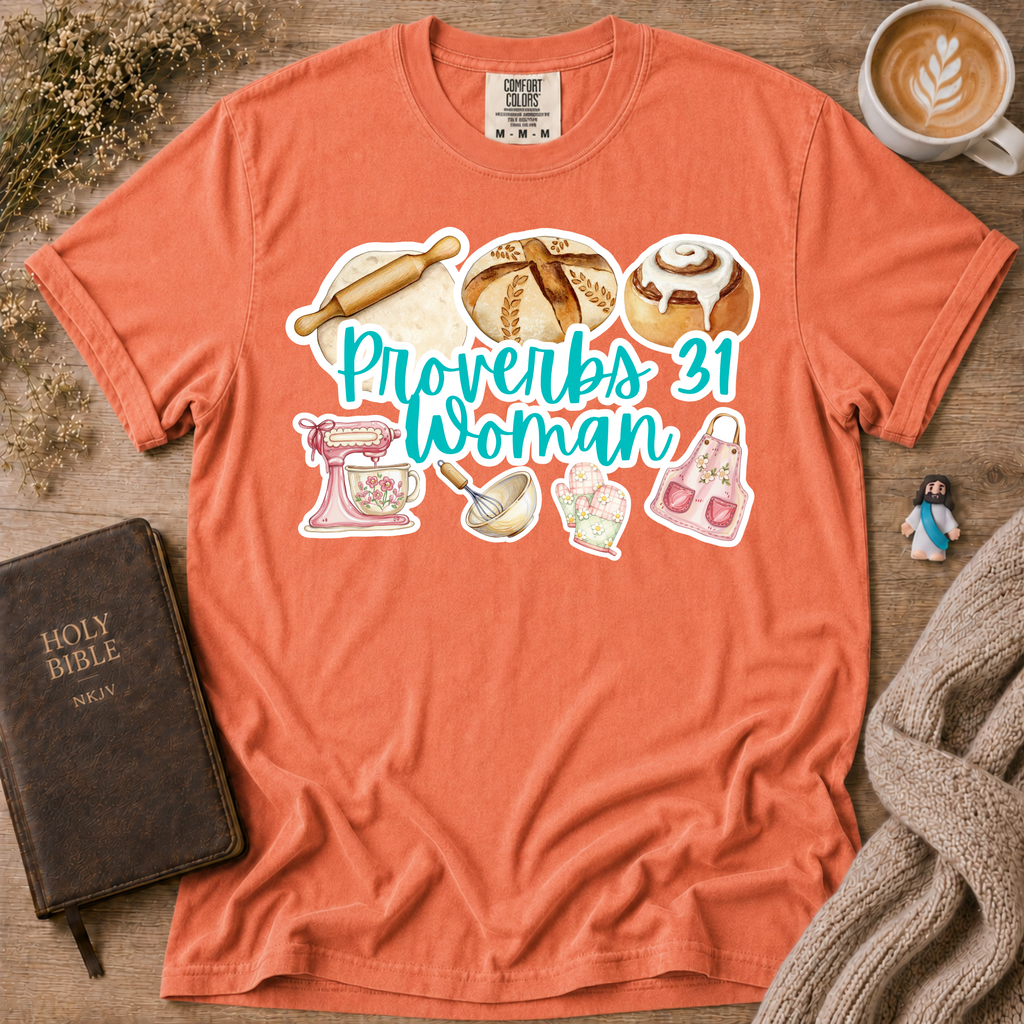 Proverbs 31 Woman T-Shirt | Christian Faith Graphic Tee