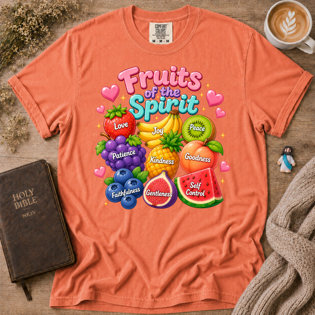 Fruits Of The Spirit T-Shirt | Christian Faith Graphic Tee