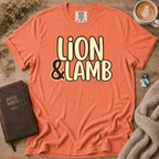 Lion&Lamb Name T-Shirt | Christian Faith Graphic Tee