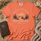 Faith Can Move Mountains T-Shirt | Christian Faith Graphic Tee