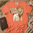 Lion&Lamb Logo T-Shirt | Christian Faith Graphic Tee
